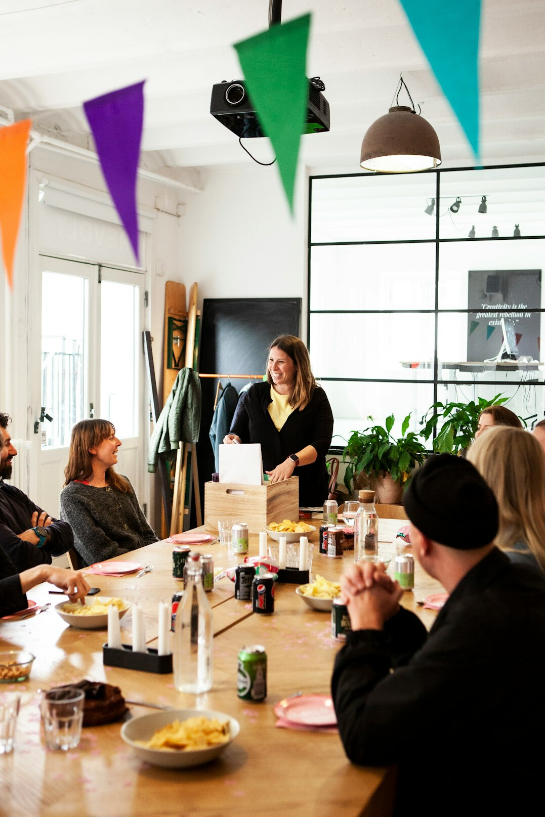 healthy office lunch